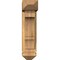 Ekena Millwork Balboa Arts and Crafts Smooth Bracket w/ Offset Brace, Western Red Cedar, 5 1/2"W x 14"D x 22"H BKT0604X14X22BOA03SWR - alternate 2